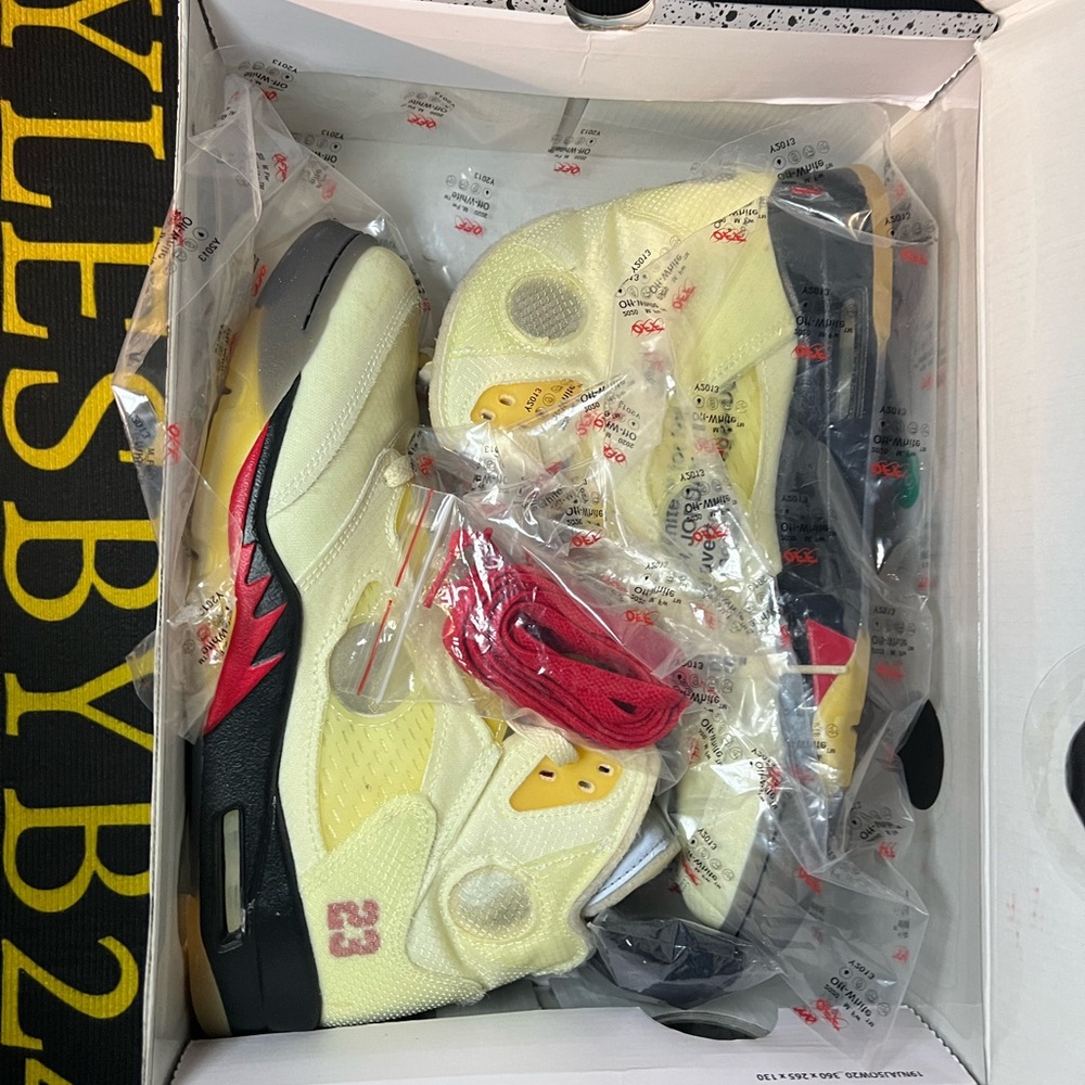 Jordan 5 Retro Off-White Sail